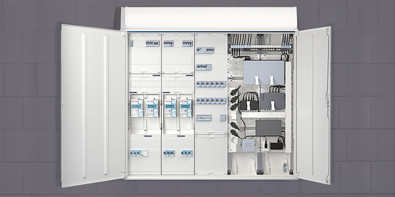 Technikzentrale bei Elektro Kummer in Hirschau